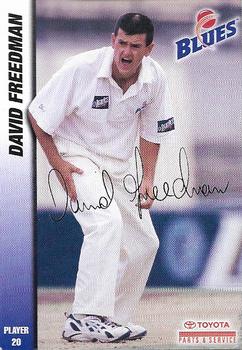 1998-99 New South Wales Blues #20 David Freedman Front