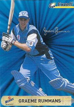 2000-01 New South Wales Blues #NNO Graeme Rummans Front