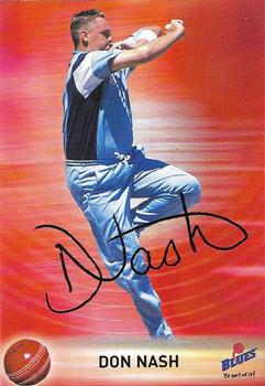 2001-02 New South Wales Blues #NNO Don Nash Front