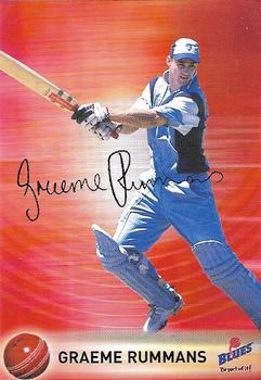 2001-02 New South Wales Blues #NNO Graeme Rummans Front