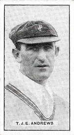 1925 Morris's Australian Cricketers #8 Tommy Andrews Front