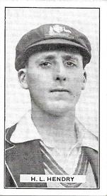 1925 Morris's Australian Cricketers #11 Hunter Hendry Front