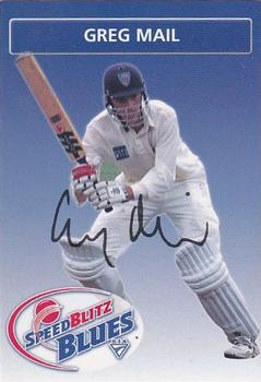 2002-03 New South Wales Blues #NNO Greg Mail Front