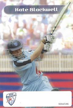 2005-06 New South Wales Blues #NNO Kate Blackwell Front
