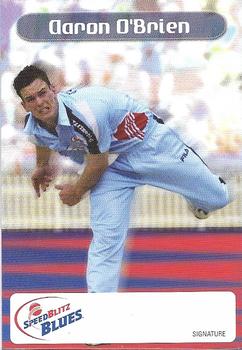 2005-06 New South Wales Blues #NNO Aaron O'Brien Front