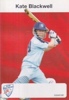 2004-05 New South Wales Blues #NNO Kate Blackwell Front