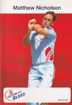 2004-05 New South Wales Blues #NNO Matthew Nicholson Front