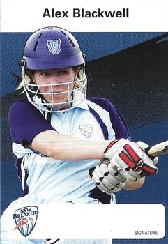 2006-07 New South Wales Blues #NNO Alex Blackwell Front