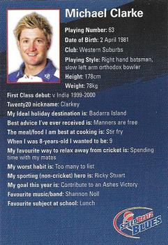 2006-07 New South Wales Blues #NNO Michael Clarke Back