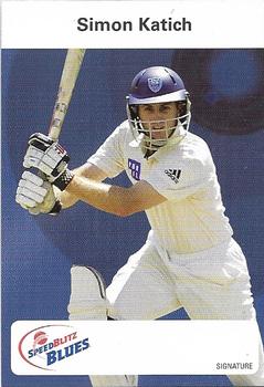 2007-08 New South Wales Blues #NNO Simon Katich Front
