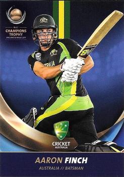 2017 Tap 'N' Play ICC Champions Trophy Australia #AUS-03 Aaron Finch Front