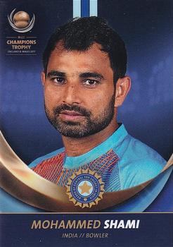 2017 Tap 'N' Play ICC Champions Trophy India #IND-09 Mohammed Shami Front