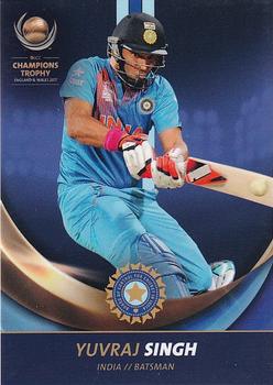 2017 Tap 'N' Play ICC Champions Trophy India #IND-11 Yuvraj Singh Front
