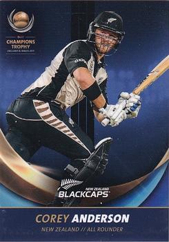 2017 Tap 'N' Play ICC Champions Trophy New Zealand #NZ-02 Corey Anderson Front