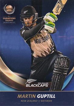 2017 Tap 'N' Play ICC Champions Trophy New Zealand #NZ-04 Martin Guptill Front