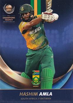 2017 Tap 'N' Play ICC Champions Trophy South Africa #SA-02 Hashim Amla Front