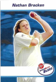 2008-09 New South Wales Blues Cricket #NNO Nathan Bracken Front