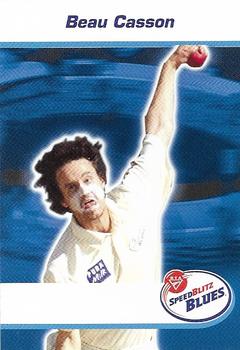 2008-09 New South Wales Blues Cricket #NNO Beau Casson Front