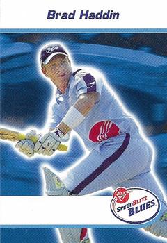 2008-09 New South Wales Blues Cricket #NNO Brad Haddin Front