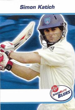 2008-09 New South Wales Blues Cricket #NNO Simon Katich Front
