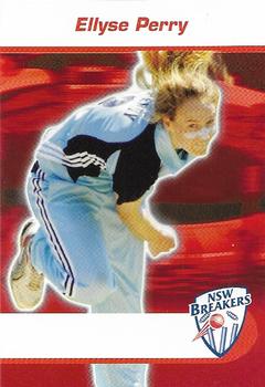 2008-09 New South Wales Blues Cricket #NNO Ellyse Perry Front