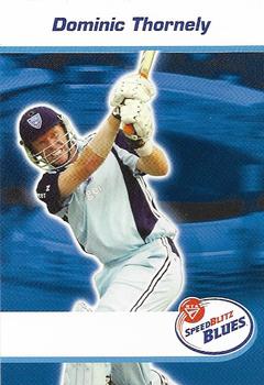 2008-09 New South Wales Blues Cricket #NNO Dominic Thornely Front