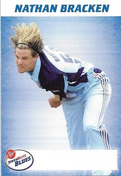 2009-10 New South Wales Blues Cricket #NNO Nathan Bracken Front