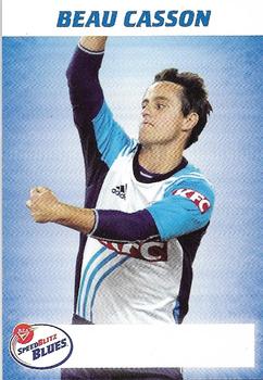 2009-10 New South Wales Blues Cricket #NNO Beau Casson Front
