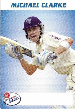 2009-10 New South Wales Blues Cricket #NNO Michael Clarke Front