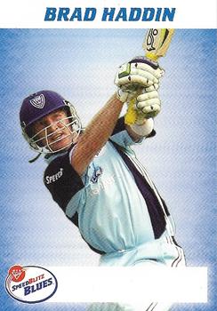 2009-10 New South Wales Blues Cricket #NNO Brad Haddin Front