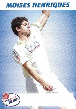 2009-10 New South Wales Blues Cricket #NNO Moises Henriques Front
