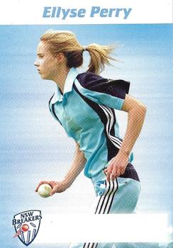 2009-10 New South Wales Blues Cricket #NNO Ellyse Perry Front