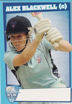 2010-11 New South Wales Blues Cricket #NNO Alex Blackwell Front