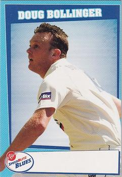 2010-11 New South Wales Blues Cricket #NNO Doug Bollinger Front