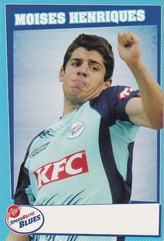 2010-11 New South Wales Blues Cricket #NNO Moises Henriques Front