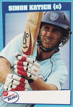 2010-11 New South Wales Blues Cricket #NNO Simon Katich Front