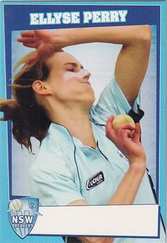 2010-11 New South Wales Blues Cricket #NNO Ellyse Perry Front