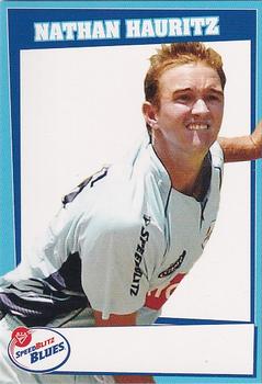 2011-12 New South Wales Blues Cricket #NNO Nathan Hauritz Front
