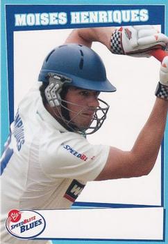 2011-12 New South Wales Blues Cricket #NNO Moises Henriques Front