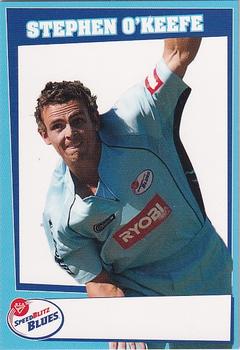 2011-12 New South Wales Blues Cricket #NNO Stephen O'Keefe Front