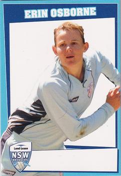 2011-12 New South Wales Blues Cricket #NNO Erin Osborne Front