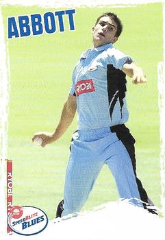 2012-13 New South Wales Blues Cricket #NNO Sean Abbott Front