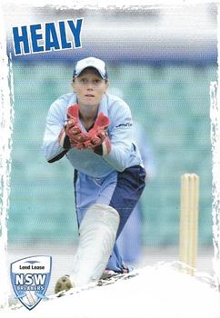 2012-13 New South Wales Blues Cricket #NNO Alyssa Healy Front