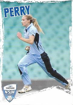 2012-13 New South Wales Blues Cricket #NNO Ellyse Perry Front