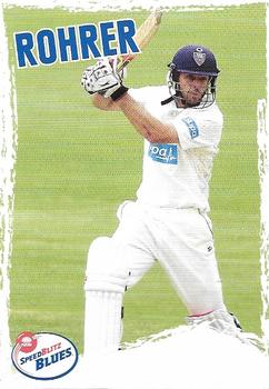 2012-13 New South Wales Blues Cricket #NNO Ben Rohrer Front