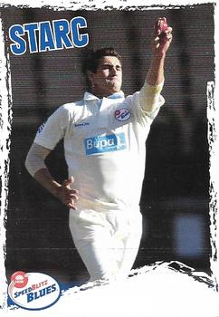 2012-13 New South Wales Blues Cricket #NNO Mitchell Starc Front