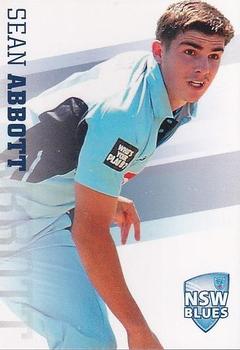 2013-14 New South Wales Blues Cricket #NNO Sean Abbott Front