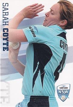 2013-14 New South Wales Blues Cricket #NNO Sarah Coyte Front