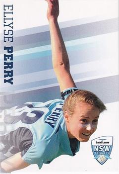 2013-14 New South Wales Blues Cricket #NNO Ellyse Perry Front