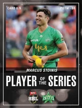 2020 Tap 'N' Play BBL/WBBL Cricket Player of the Week #POTW-08 Marcus Stoinis Front